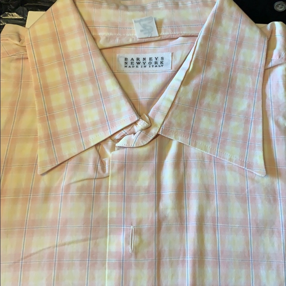 Barney’s cotton men’s dress shirt